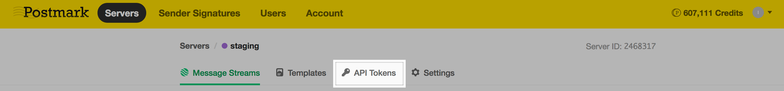 API